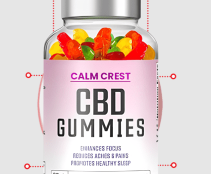 Calm Crest CBD Blood Pressure Gummies